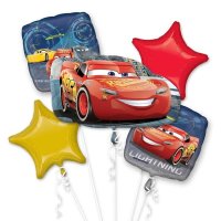 (image for) Cars 3 Lightning McQueen Balloons Bouquet