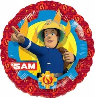 18" Fireman Sam Standard Foil Balloons