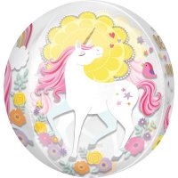 (image for) Magical Unicorn Orbz Foil Balloons