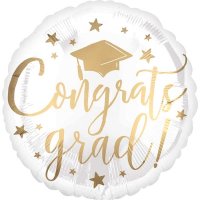 18" Congrats Grad Foil Balloons