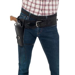 (image for) Faux Leather Black Gun Holster