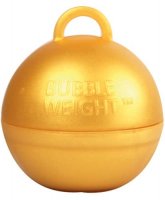 Gold Bubble Balloon Weights