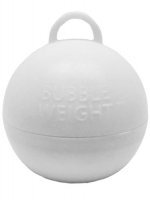 (image for) White Bubble Balloon Weights