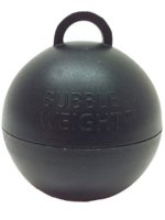 Black Bubble Balloon Weights
