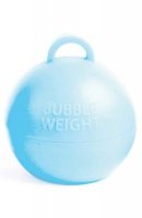 Light Blue Bubble Balloon Weights