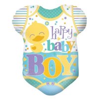 (image for) 18" Baby Boys Clothes Shape Foil Balloons