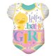 (image for) 18" Baby Girls Clothes Shape Foil Balloons