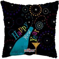 18" Happy New Year Foil Balloons