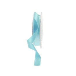 (image for) Light Blue Double Faced Satin Ribbon 15mm