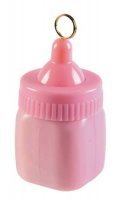 (image for) Pink Baby Bottle Weight