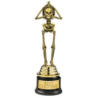 Skeleton Best Costume Trophy