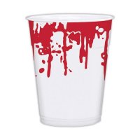 (image for) Sinister Surgery Blood Splattered Plastic Cups 25pk