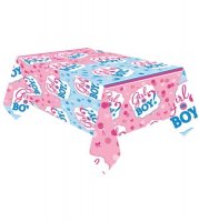 (image for) Girl Or Boy Plastic Tablecover 1pk