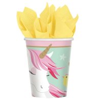 Magical Unicorn Paper Cups 8pk