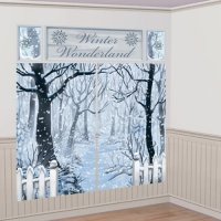 Winter Wonderland Scene Setter Decorating Kit