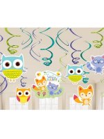 (image for) Woodland Welcome Swirl Decorations 12pk