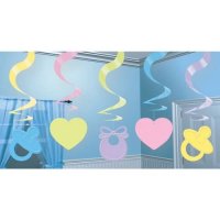 (image for) Baby Shower Swirl Decoration