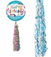Blue Coloured Twirlz Balloon Tails