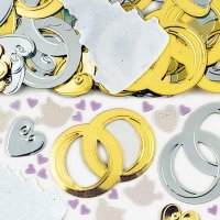 Bridal Bells Metallic Confetti