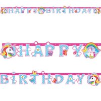 (image for) Unicorn Birthday Letter Banner
