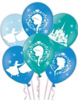 (image for) 11" Frozen Latex Balloons 6pk