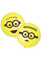 (image for) 15" Minions Punch Ball Latex Balloons 2pk