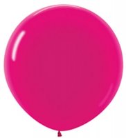 Metallic Fuchsia Pink Giant Latex Balloons