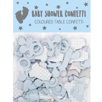 (image for) Baby Boy Baby Shower Paper Confetti