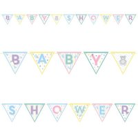 (image for) Baby Shower Triangle Bunting