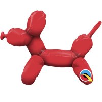 (image for) 14" Red Balloon Dog Air Fill Balloons