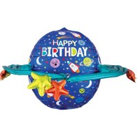 Happy Birthday Galaxy Ultrashape Balloons