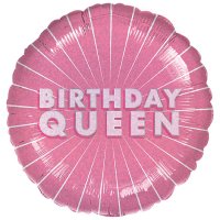 (image for) 18" Birthday Queen Foil Balloons