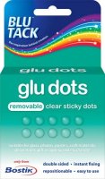 Bostik Removable Clear Glue Dots x 200