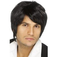 (image for) Black Boy Band Wigs