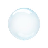 12" Crystal Clearz Blue Petite Balloons