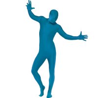 Blue Second Skin Suit Costumes