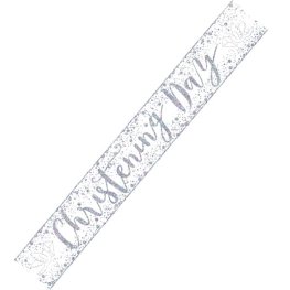 (image for) Christening Day Holographic Banner