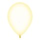 (image for) 12" Crystal Pastel Yellow Latex Balloons 50pk