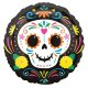 (image for) 18" Day Of The Dead Skull Foil Balloons