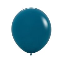 (image for) 18" Fashion Deep Teal Latex Balloons 25pk