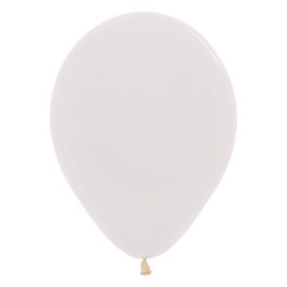 (image for) 12" Crystal Clear Latex Balloons 50pk