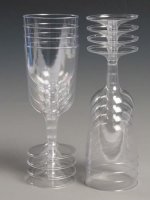 Plastic Wine Glasses 8pl