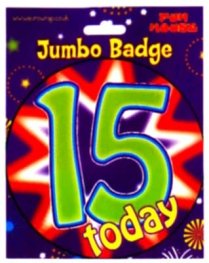 (image for) Age 15 Giant Badge
