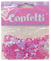 Baby Girl 1st Birthday Confetti