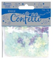 Iridescent Pearl Dove Confetti