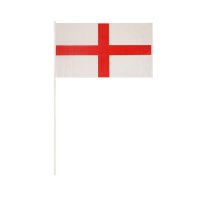 England Hand Flag With Stick