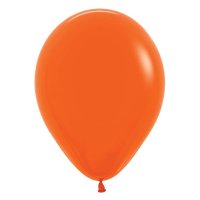 5" Fashion Orange Latex Balloons 100pk