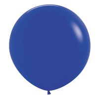24" Fashion Royal Blue Latex Balloons 3pk