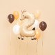 (image for) 34" Number 2 Roe-Deer Shape Foil Balloons