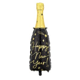 (image for) Happy New Year Bottle Shape Foil Balloons